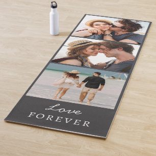 Create Your Own 3 Photo Collage Yoga Mat