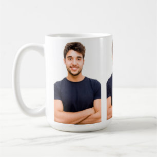 Create your Own 3 Photo Custom Picture Coffee Mug