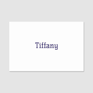 Create Your Own 3" x 2" Rectangle Classic Name tag