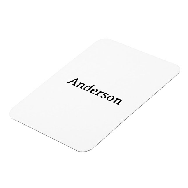 Create Your Own 3" x 4" Flexible Photo Magnet (Left Side)