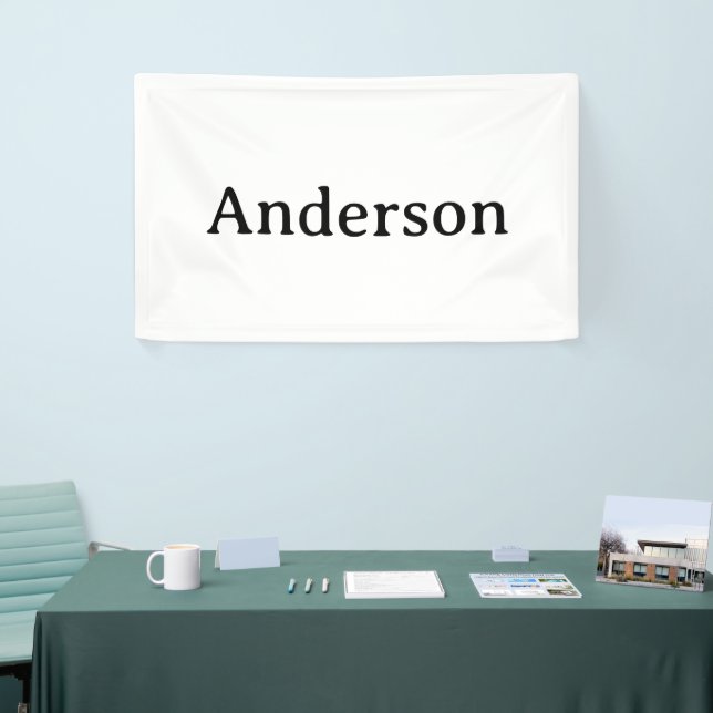 Create Your Own 3' x 5' Indoor Banner (Tradeshow)