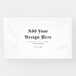 Create Your Own 3' x 5' Vinyl Banner