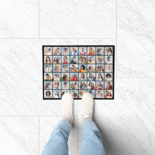 Create Your Own 48 Photo Collage Doormat