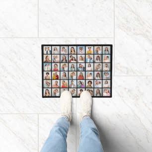 Create Your Own 48 Photo Collage Doormat