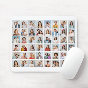 Create Your Own 48 Photo Collage  Mouse Mat