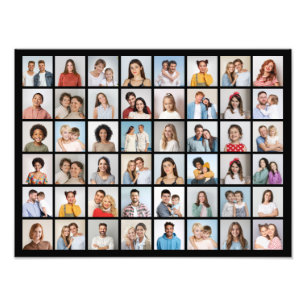 Create Your Own 48 Photo Collage Photo Enlargement