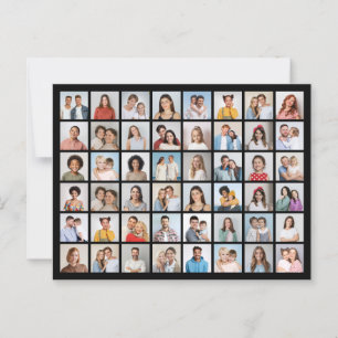 Create Your Own 48 Photo Collage  Postcard