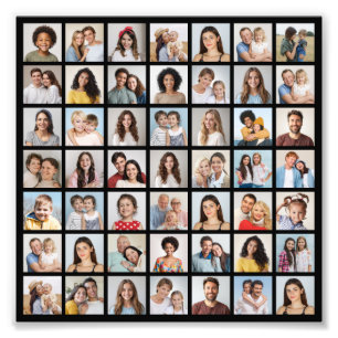 Create Your Own 49 Photo Collage Photo Enlargement