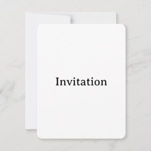 Create Your Own 4.25" x 5.5" Rounded Invitation