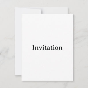 Create Your Own 4.25" x 5.5" Squared Invitation
