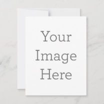 Create Your Own 4.25''x5.5" Square Matte Card