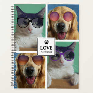 Create Your Own 4 Pet Photo Collage Planner