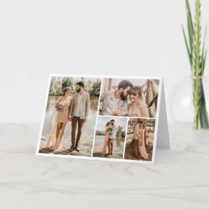 Create Your Own 4 Photo Collage Card