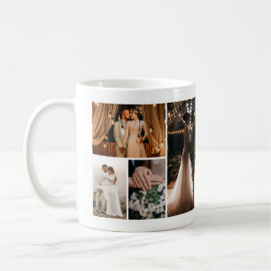 Create Your Own 4 Photo Collage Coffee Mug