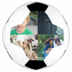 Create Your Own 4 Photo Collage Football