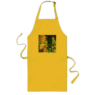 Create Your Own 4 Photo Collage Long Apron