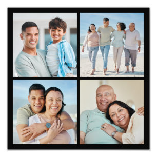 Create Your Own 4 Photo Collage Photo Enlargement