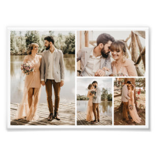 Create Your Own 4 Photo Collage Photo Enlargement