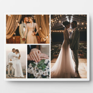 Create Your Own 4 Photo Collage Plaque