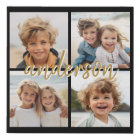 Create Your Own 4 Photo Collage - Script Name