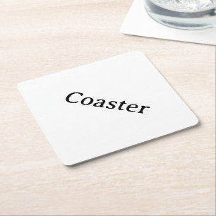 Create Your Own 4" x 4" Diamond Paper Coaster
