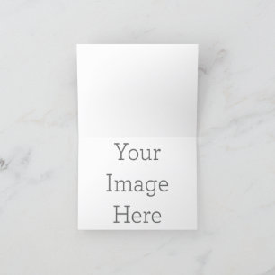 Create Your Own 4" x 5.6" Announcement Card