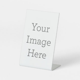 Create Your Own 4" x 6" Pedestal Sign