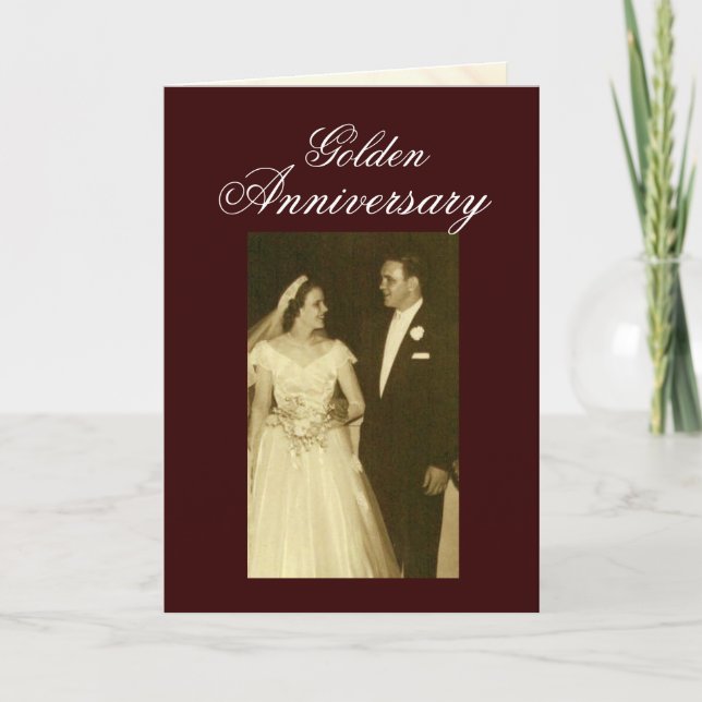 Create your own 50th Anniversary Invitations (Front)