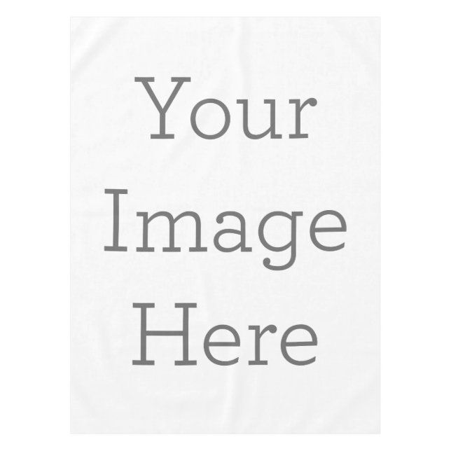 Custom Cotton Tablecloth, 132.1 cm x 177.8 cm (52" x 70") (Front)