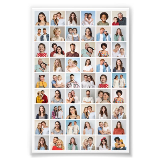 Create Your Own 54 Photo Collage (Front)