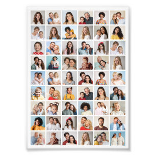 Create Your Own 54 Photo Collage Photo Enlargement Print