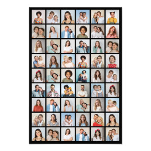 Create Your Own 54 Photo Collage Photo Enlargement Print