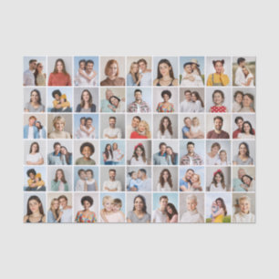 Create Your Own 54 Photo Collage Tissue Paper