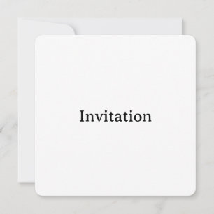 Create Your Own 5.25" x 5.25" Rounded Invitation