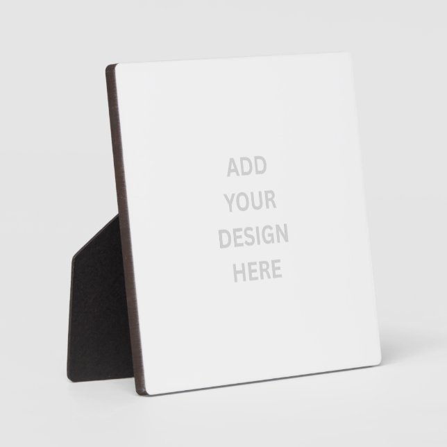 Create Your Own 5.25''x5.25'' UV Resistant Easel  Plaque (Front)