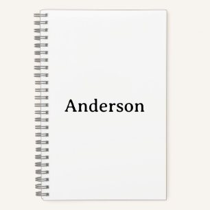Create Your Own 5.5" x 8.5" Spiral Notebook