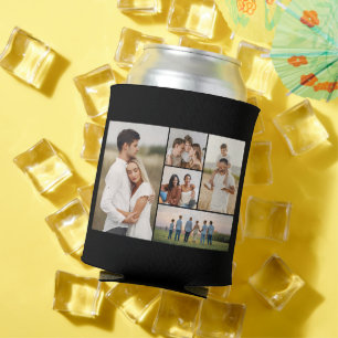 Create Your Own 5 Photo Collage Can Cooler