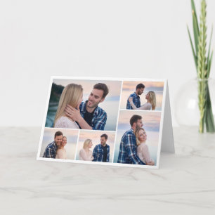 Create Your Own 5 Photo Collage Card