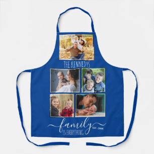 Create Your Own 5 Photo Collage Family Name Blue Apron