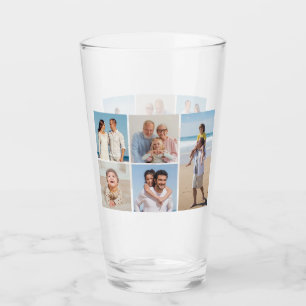 Create Your Own 5 Photo Collage Glass