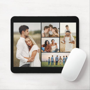 Create Your Own 5 Photo Collage Mouse Mat