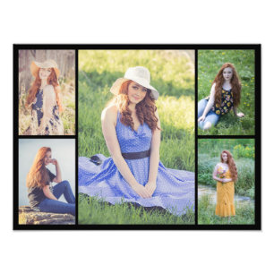 Create Your Own 5 Photo Collage Photo Enlargement