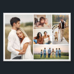 Create Your Own 5 Photo Collage Photo Enlargement<br><div class="desc">Create your own 5 Photo Collage for Christmas, Birthdays, Weddings, Anniversaries, Graduations, Father's Day, Mother's Day or any other Special Occasion, with our easy-to-use design tool. Add your favourite photos of friends, family, vacations, hobbies and pets and you'll have a stunning, one-of-a-kind photo collage. Our custom photo collage is perfect...</div>