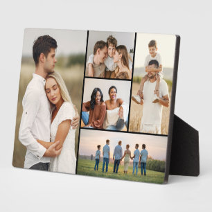 Create Your Own 5 Photo Collage Plaque