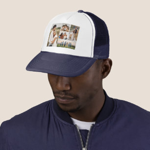 Create Your Own 5 Photo Collage Trucker Hat