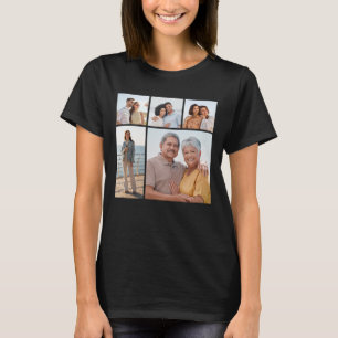Create Your Own 5 Photo Collage Women's T-Shirt