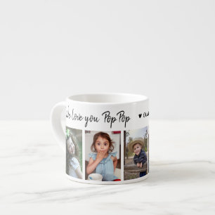 Create Your Own 5 Photo We Love You PopPop Espresso Cup