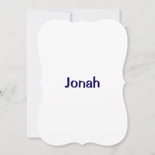 Create Your Own 5" x 7" Bracket Invitation