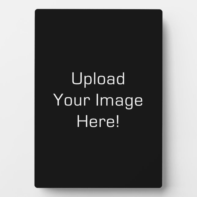 Create Your Own 5" x 7" Display Plaque with Easel (Front)