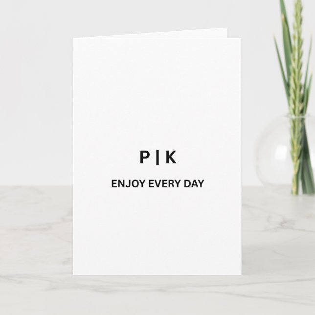 Create Your Own 5" x 7" Folded Greeting Card (Front)